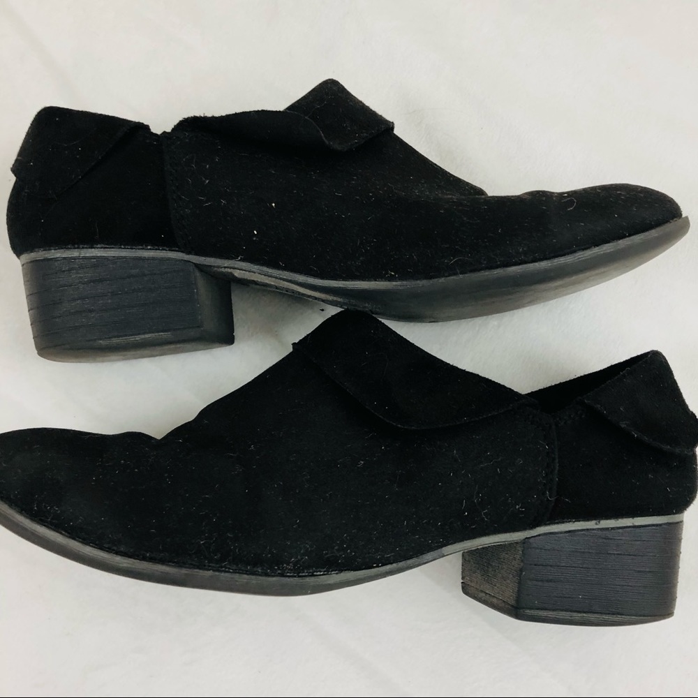 American Eagle Black slip on black heel ankle boots women’s size 6 1/2 - Picture 10 of 10